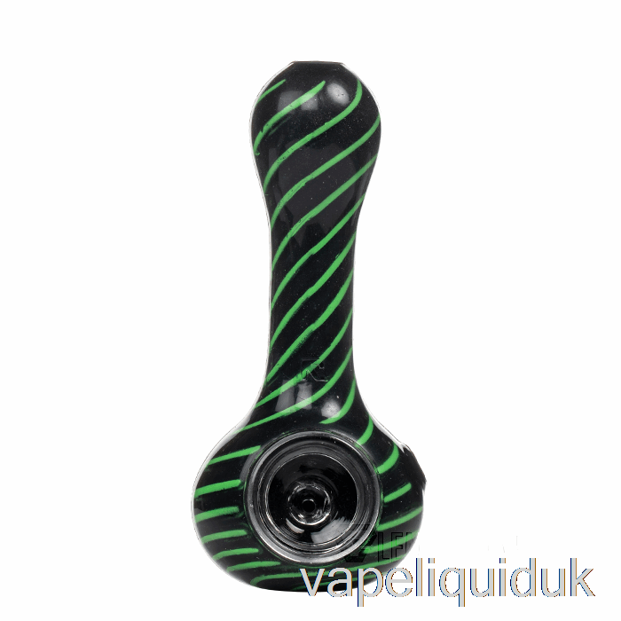 Eyce ORAFLEX Spiral Silicone Spoon Black / Green Vape Liquid